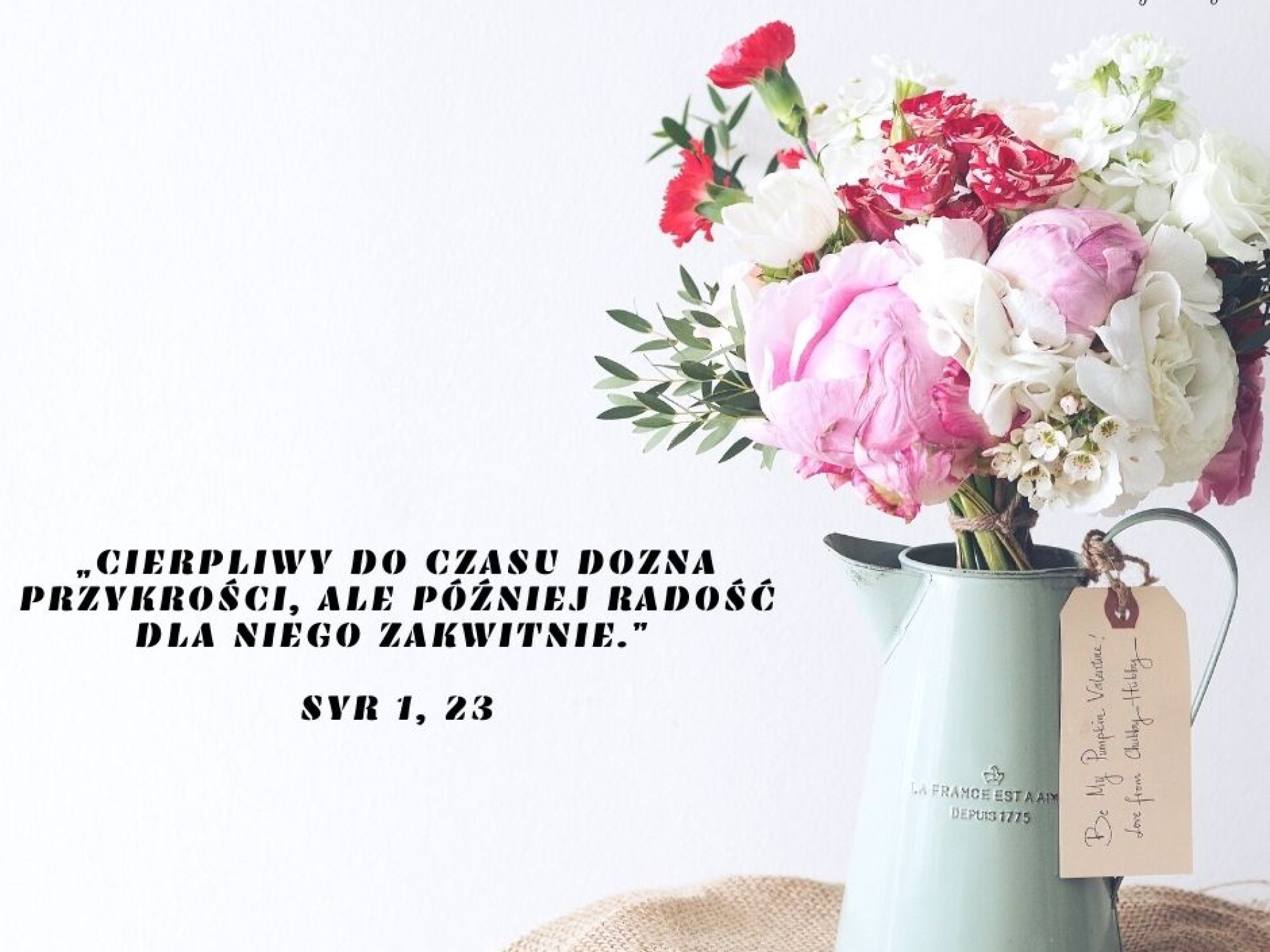 White and Green Bouquet Flowers Facebook Post (1)